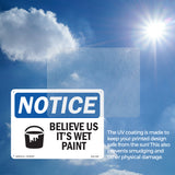 Believe Us It's Wet Paint