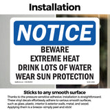 Beware Extreme Heat Drink Lots Of Water