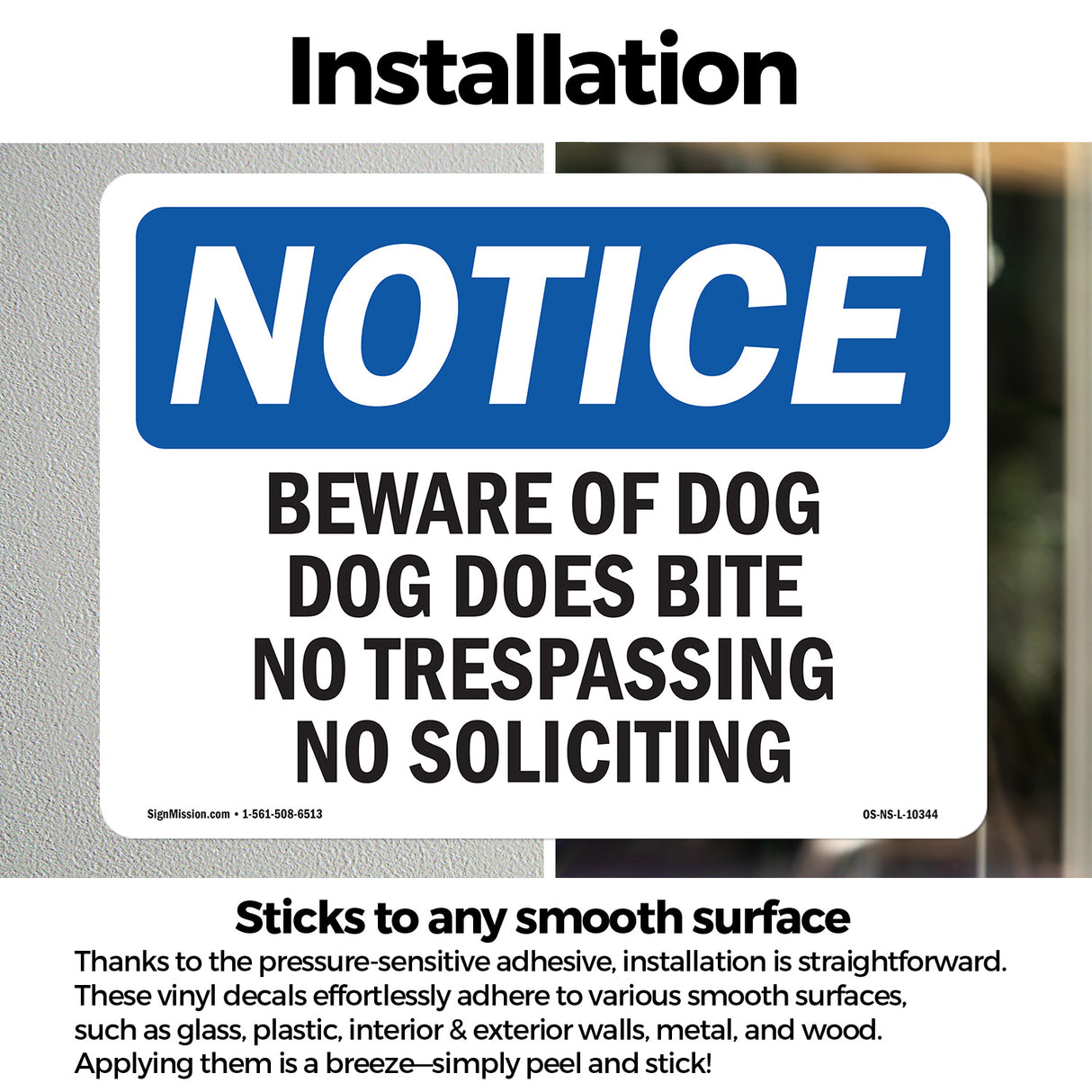 Beware Of Dog Dog Does Bite No