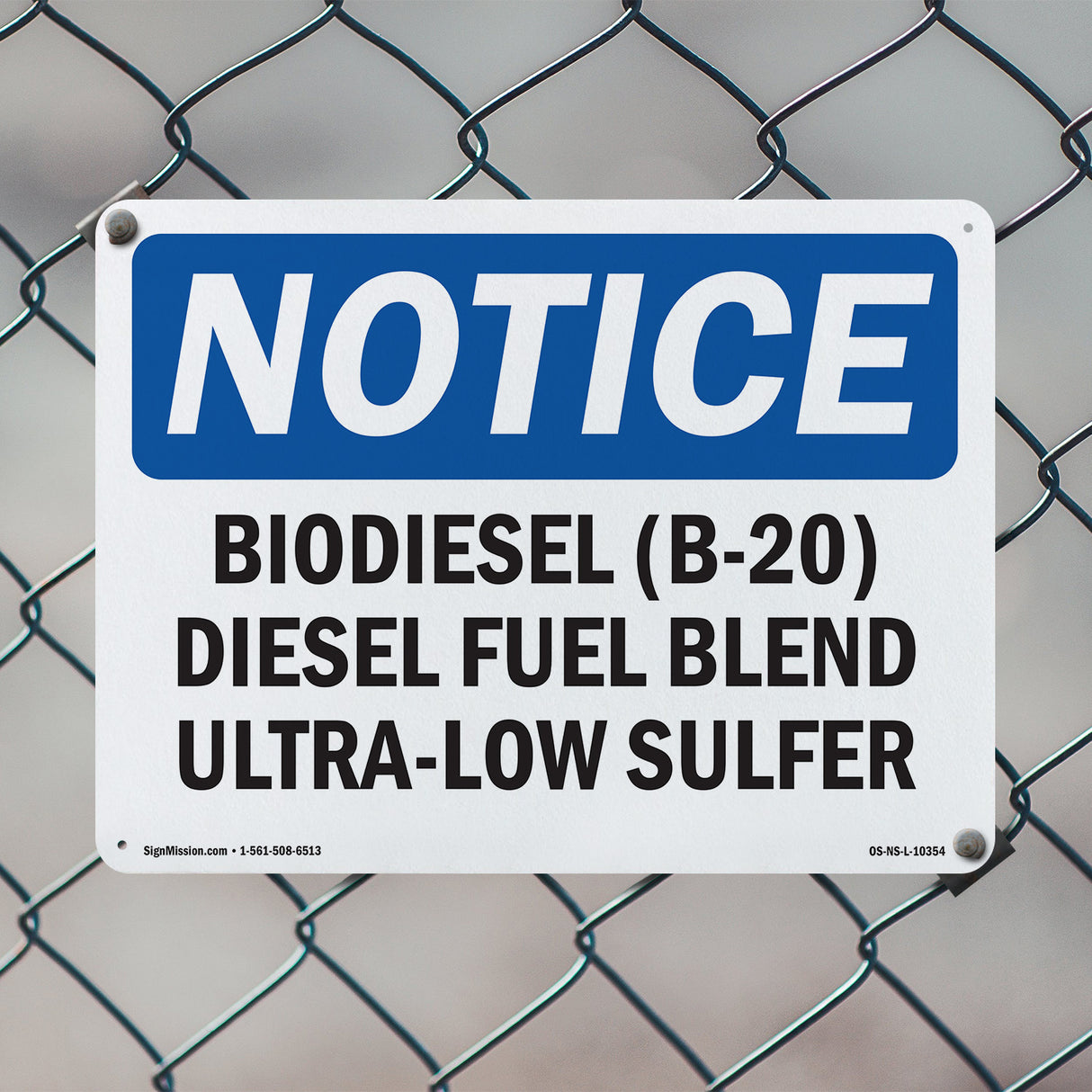 Biodiesel (B-20) Diesel Fuel Blend