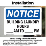 Building Laundry Hours ____ Am