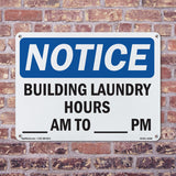 Building Laundry Hours ____ Am
