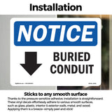 Buried Conduit [Down Arrow]