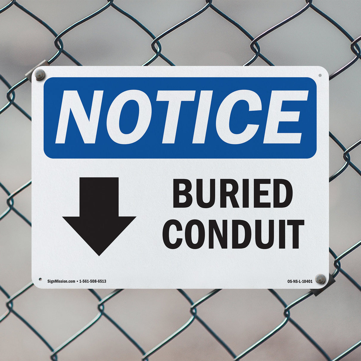 Buried Conduit [Down Arrow]