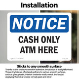 Cash Only ATM Here