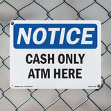 Cash Only ATM Here
