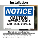 Caution Electrical Panels And