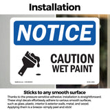 Caution Wet Paint