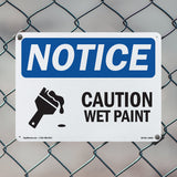 Caution Wet Paint