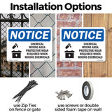 Chemical Mixing Area Protective