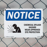 Chemical Splash Hazard
