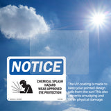 Chemical Splash Hazard