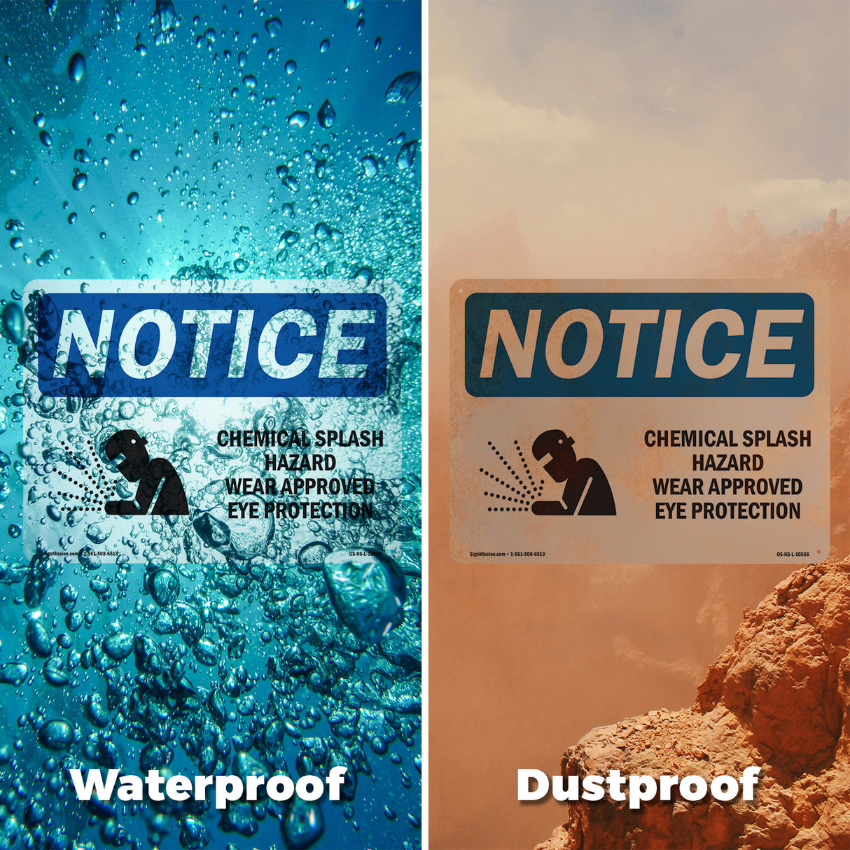 Chemical Splash Hazard