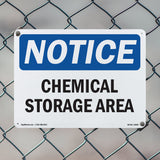 Chemical Storage Area Sign