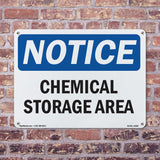 Chemical Storage Area Sign