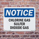Chlorine Gas Sulfur Dioxide Gas