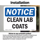 Clean Lab Coats