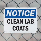 Clean Lab Coats