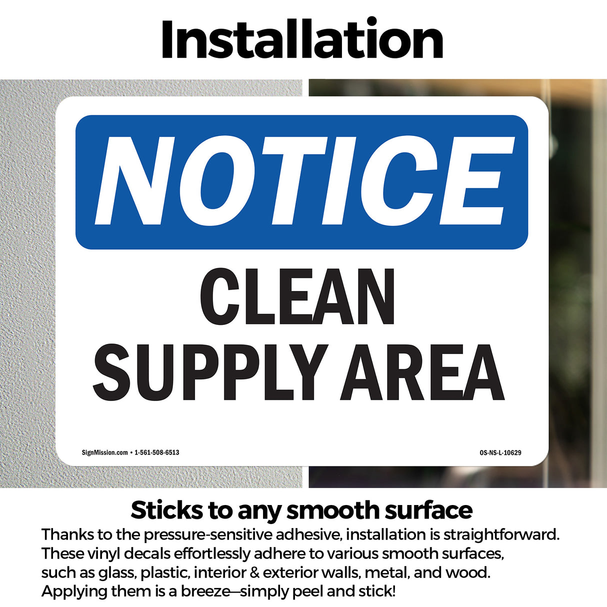 Clean Supply Area