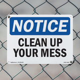 Clean Up Your Mess