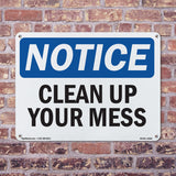 Clean Up Your Mess