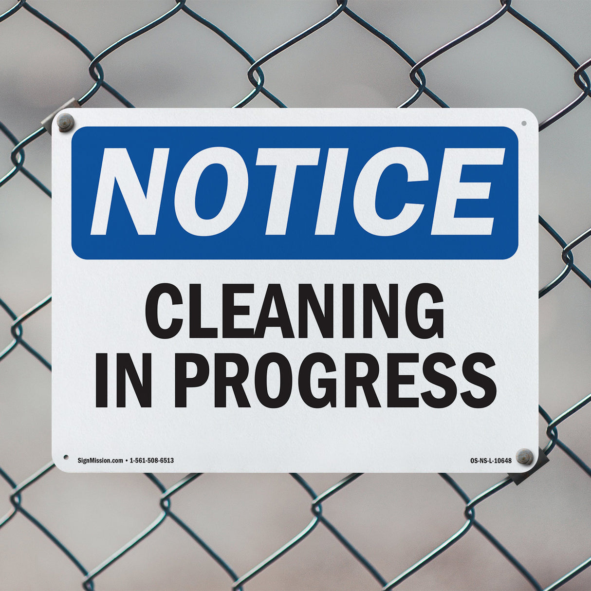 Cleaning In Progress