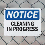 Cleaning In Progress