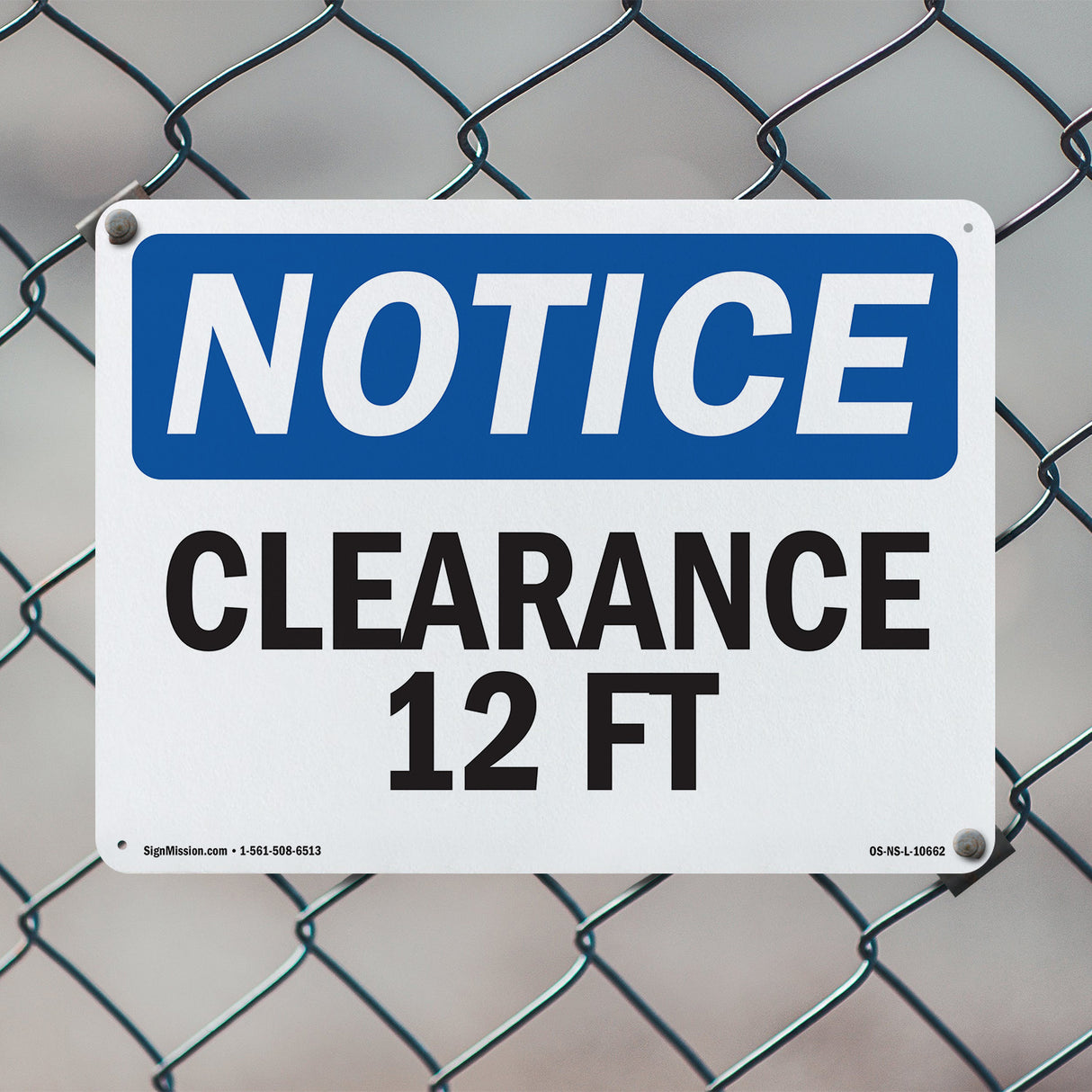 Clearance 12 Ft Sign