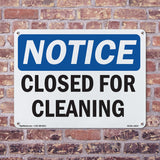 Closed For Cleaning
