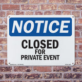 Closed For Private Event