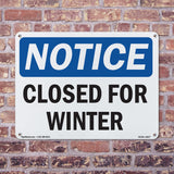 Closed For Winter