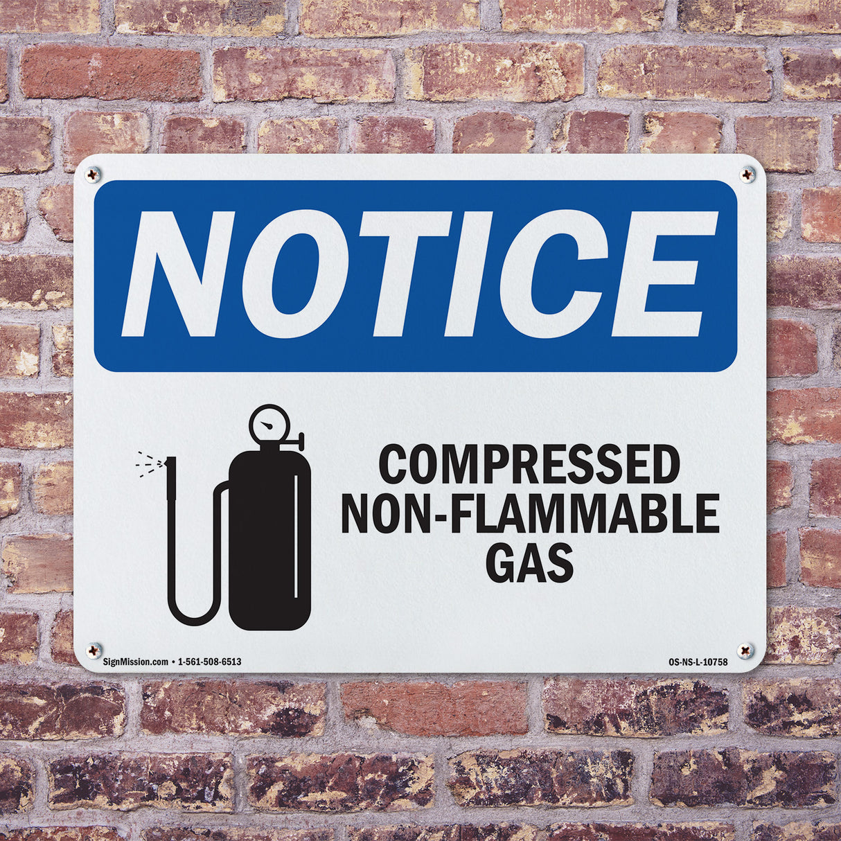 Compressed Non-Flammable Gas