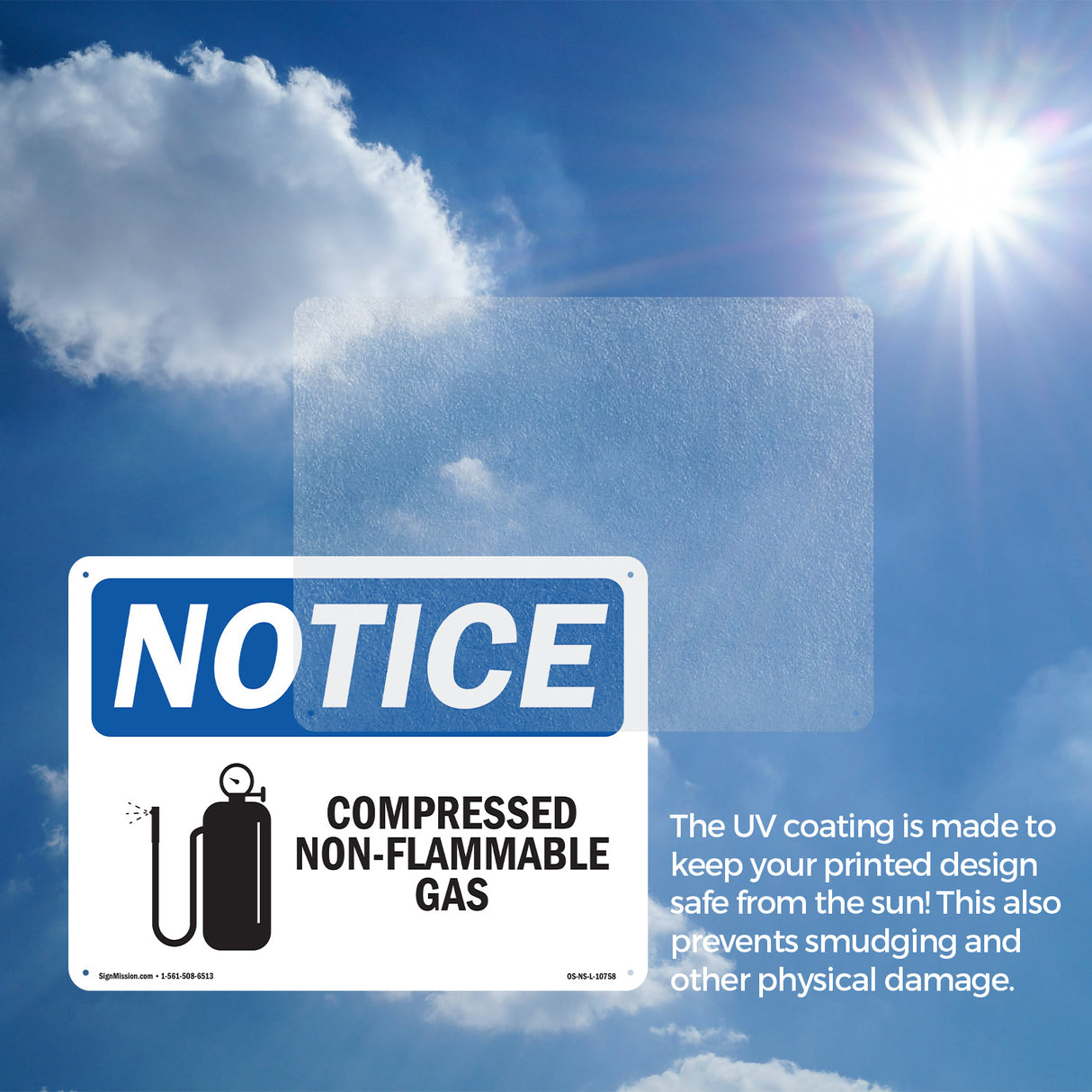 Compressed Non-Flammable Gas