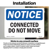 Connected Do Not Move