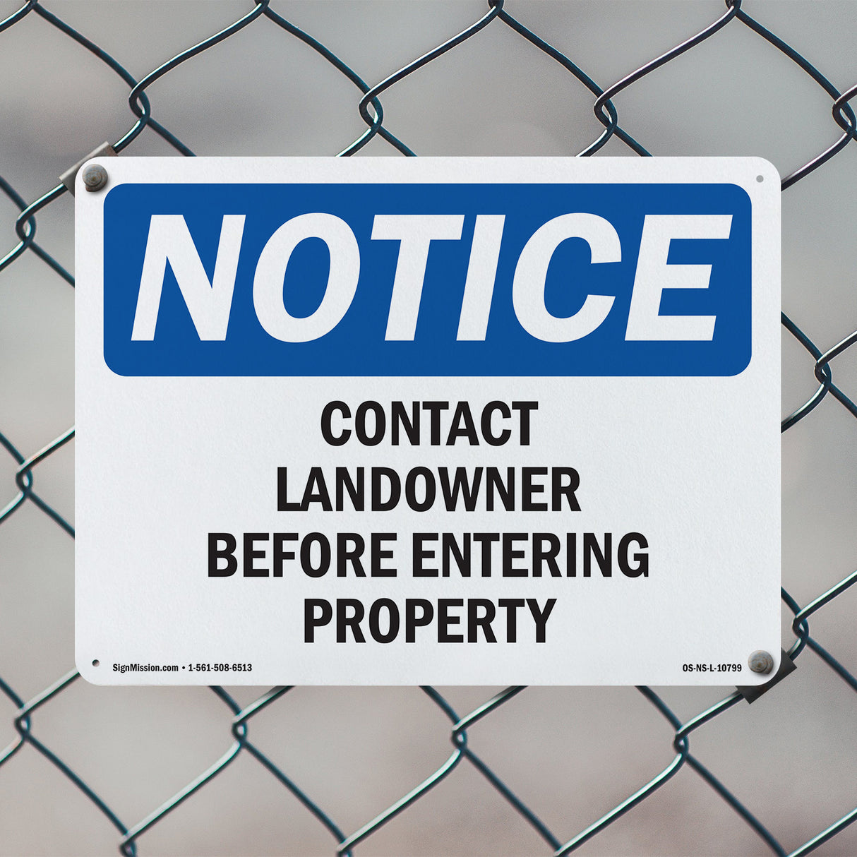 Contact Landowner Before Entering Property