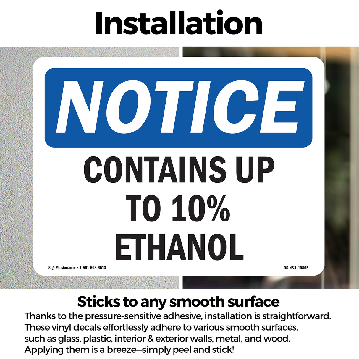 Contains Up To 10% Ethanol