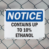 Contains Up To 10% Ethanol
