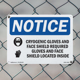 Cryogenic Gloves And Face Shield