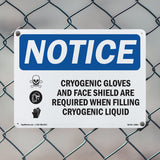Cryogenic Gloves And Face Shield
