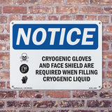 Cryogenic Gloves And Face Shield