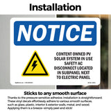 Customer Owned PV
