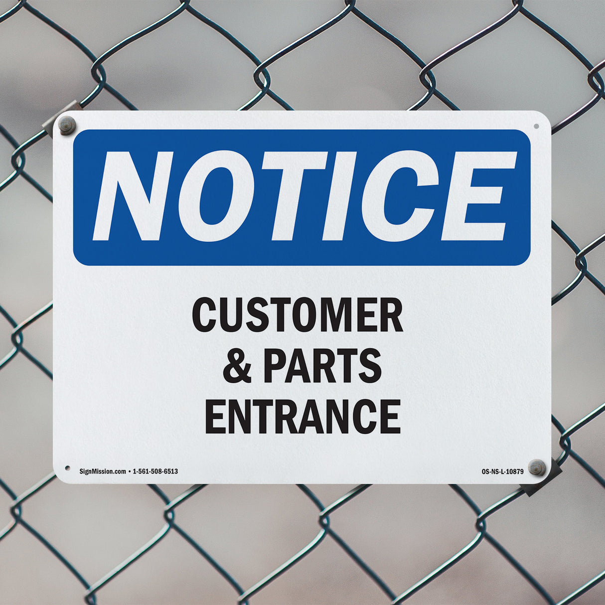 Customers And Parts Entrance