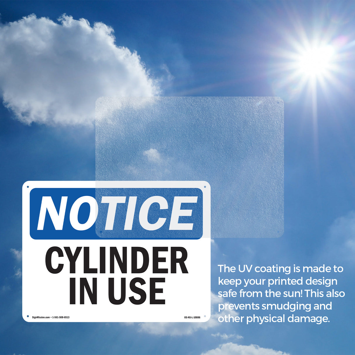 Cylinder In Use