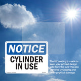Cylinder In Use