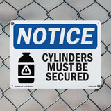 Cylinders Must Be Secured