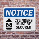 Cylinders Must Be Secured