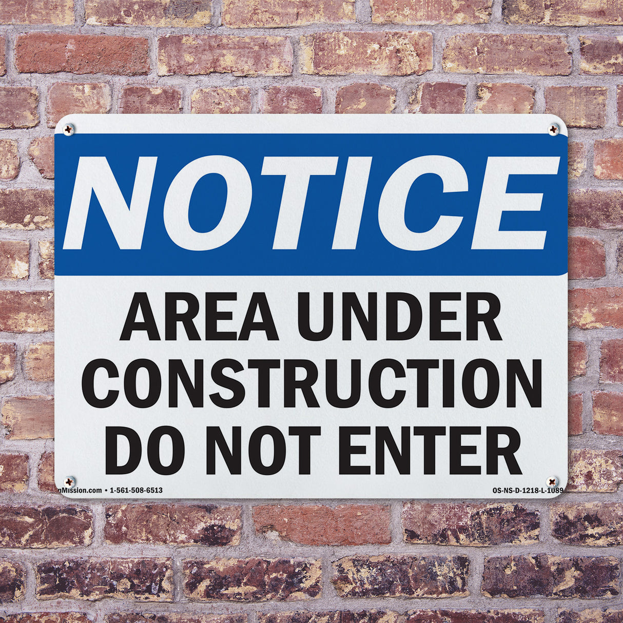 Danger Area Under Work Do Not Enter