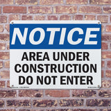 Danger Area Under Work Do Not Enter