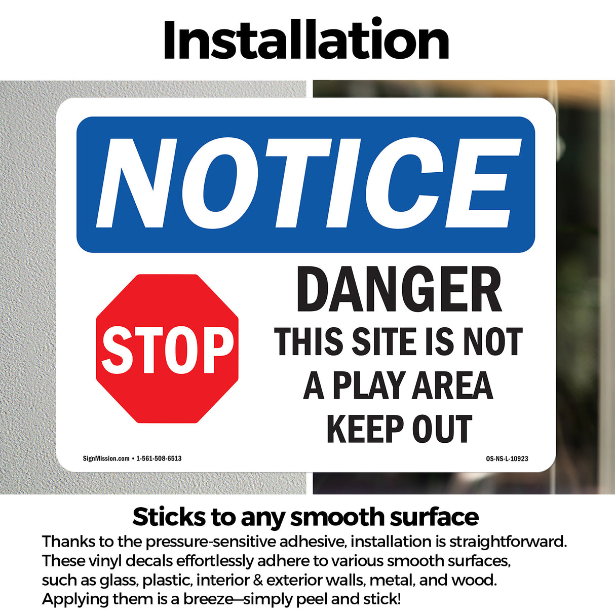 Danger This Site Is Not A Play