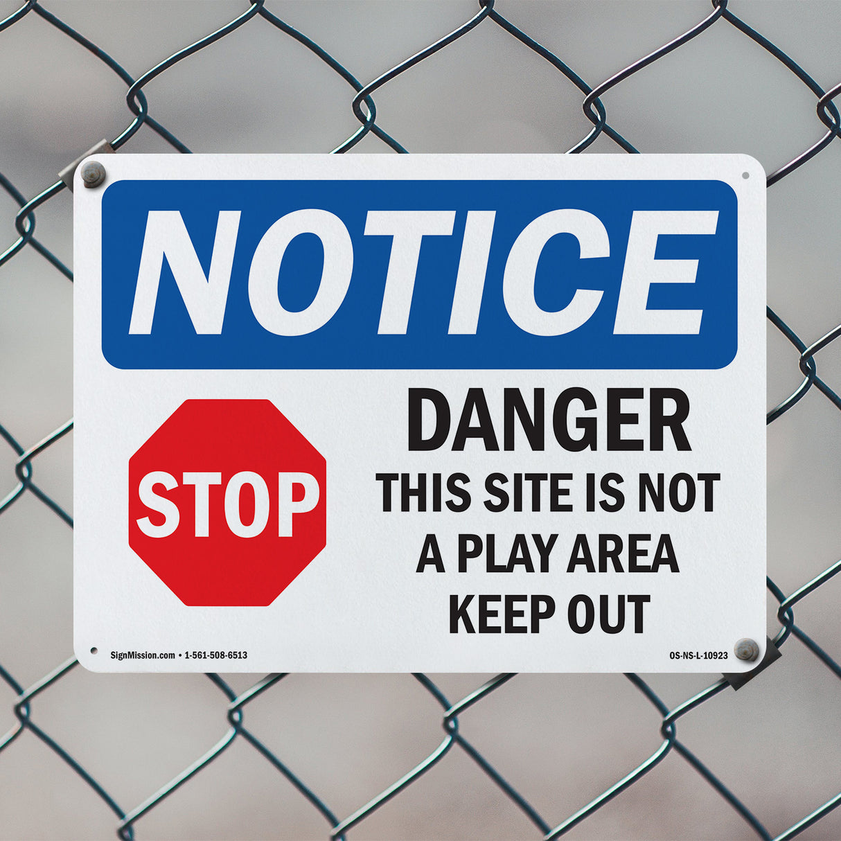 Danger This Site Is Not A Play